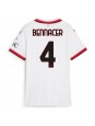 AC Milan Ismael Bennacer #4 Bortedrakt Dame 2024-25 Korte ermer